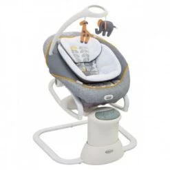 Graco All Ways Soother Horizon - Sdraietta Con Dondolo 2 In 1 Grigio