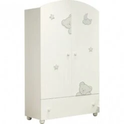 Armadio Georgia Bianco Lucido