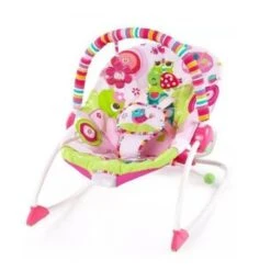 Bright Starts Baby Rocker Rasberry Garden - Dondolino Sdraietta Vibrante