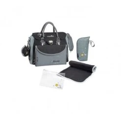 BabyMoov Baby Star - Borsa Fasciatoio Colore Nero/grigio