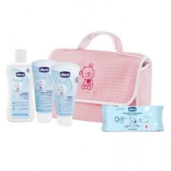 CHICCO Beauty Piquet - Set Regalo Con Maniglia Rosa