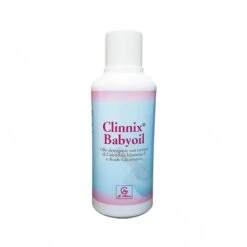 Clinnix Baby Oil - Olio Detergente Con Calendula Acido Glicirretico E Vitamina E 500 Ml