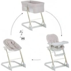 Grow With Me 123 Seggiolone Diamond Beige