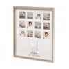 My Very First Year - Portafoto In Legno Primo Anno 12 Fotografie Kit Impronta