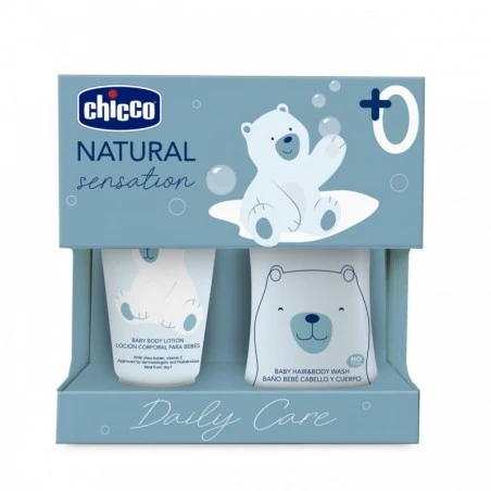 CHICCO Natural Sensation Daily Care - Cofanetto Regalo Neonato 3 CHICCO Natural Sensation Daily Care - Cofanetto Regalo Neonato