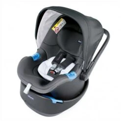 CHICCO Oasys 0+ Up BebeCare - Seggiolino Auto Gruppo 0+ Con Anti-Abbandono Cool Grey