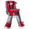 Orion - Seggiolino Anteriore Per Bici Colore Argento/Rosso