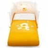 Poldo - Set Letto Con Piumone Sfilabile Paracolpi E Federa Colore Arancione