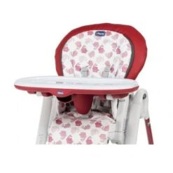 CHICCO Polly Progres 5 - Fodera Rivestimento Seggiolone Red