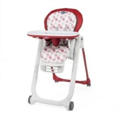CHICCO Polly Progres5- Seggiolone Pappa - Red