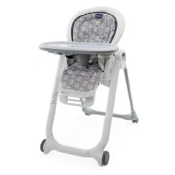 CHICCO Polly Progres5 - Seggiolone Pappa - Light Grey