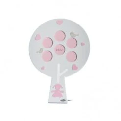 Portafoto Albero Tondo Rosa