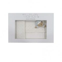 Puccio - Set Lenzuola Carrozzina Azzurro