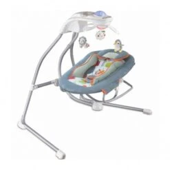 Sdraietta Altalena 2 In 1 Con Luci E Suoni Grigio