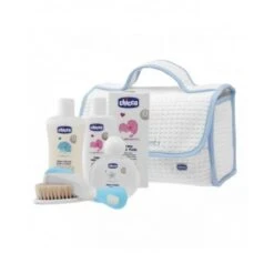 CHICCO Set Per Il Bagnetto Baby Moments Azzurro