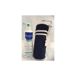 Mustela Bébé Stelatopia - Crema Detergente 500 Ml + Porta Biberon Omaggio