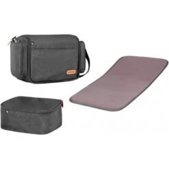 BabyMoov TravelNest Black 2 In 1 - Borsa Culla