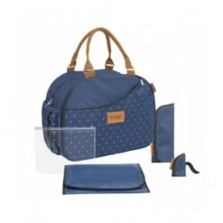 Badabulle Weekand - Borsa Fasciatoio Colore Blu